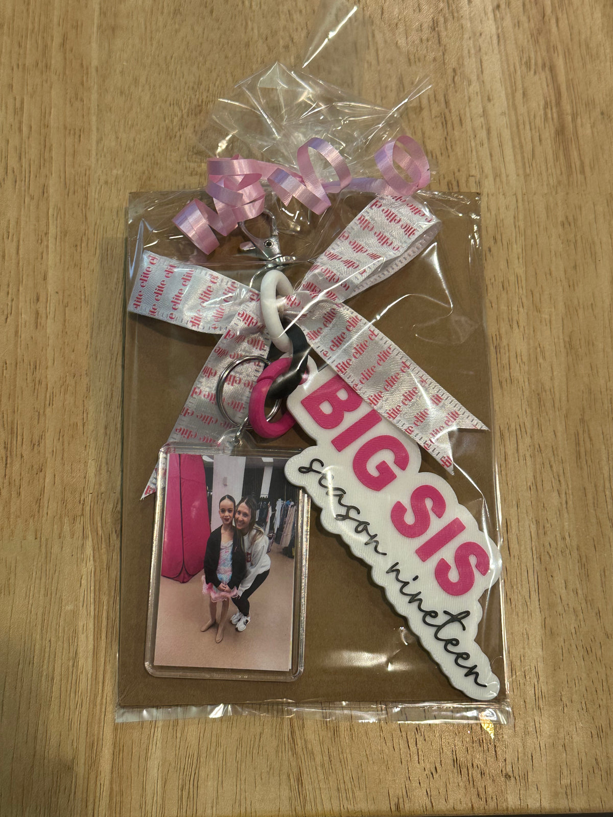 BIG SIS/ LIL SIS Keychain by TaylorMade Studio, styled view
