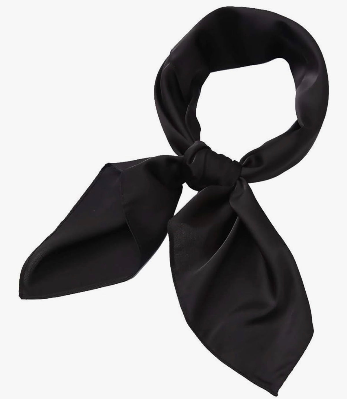 Custom Satin Scarf by TaylorMade Studio, detail view