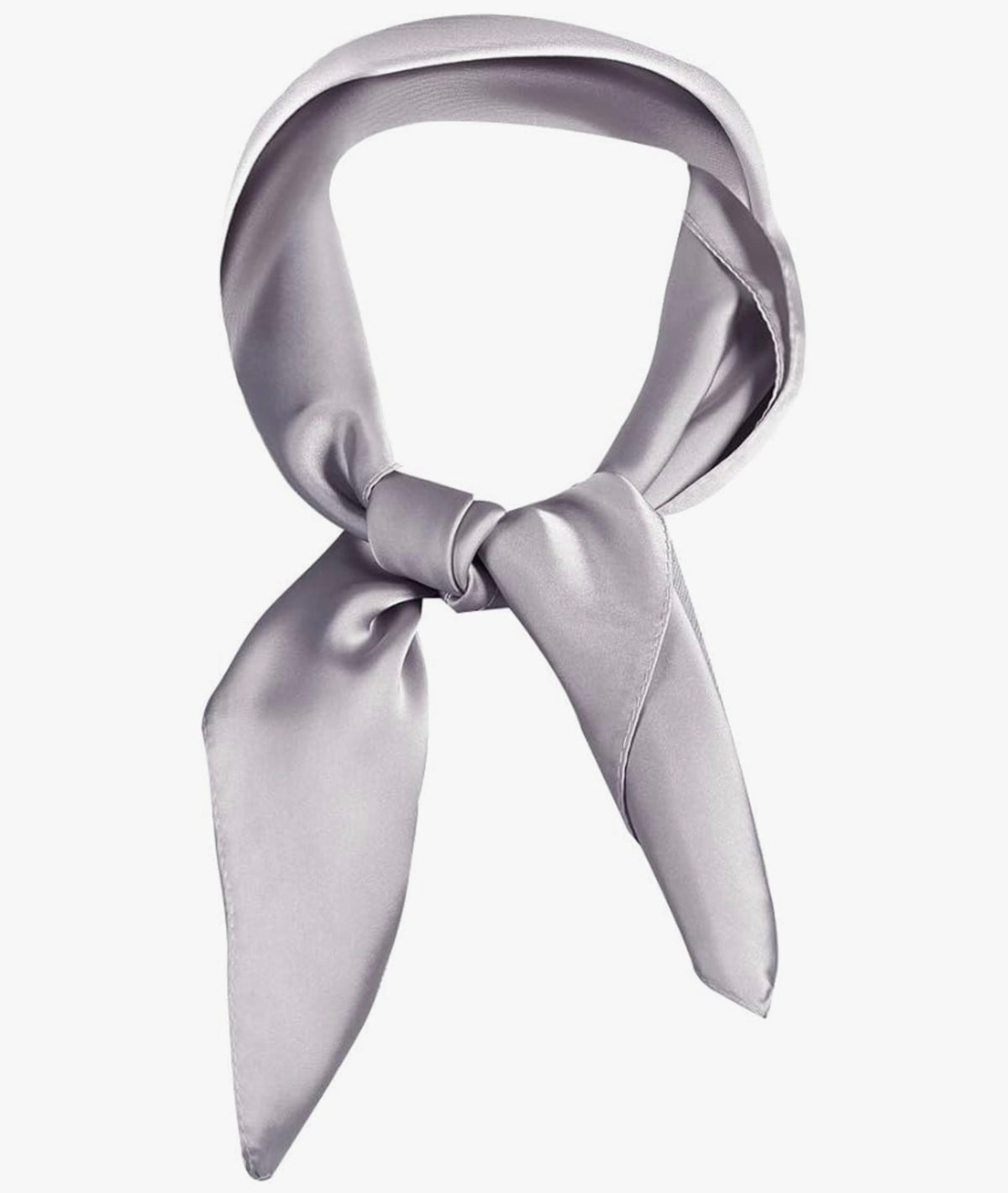 Custom Satin Scarf by TaylorMade Studio, close up