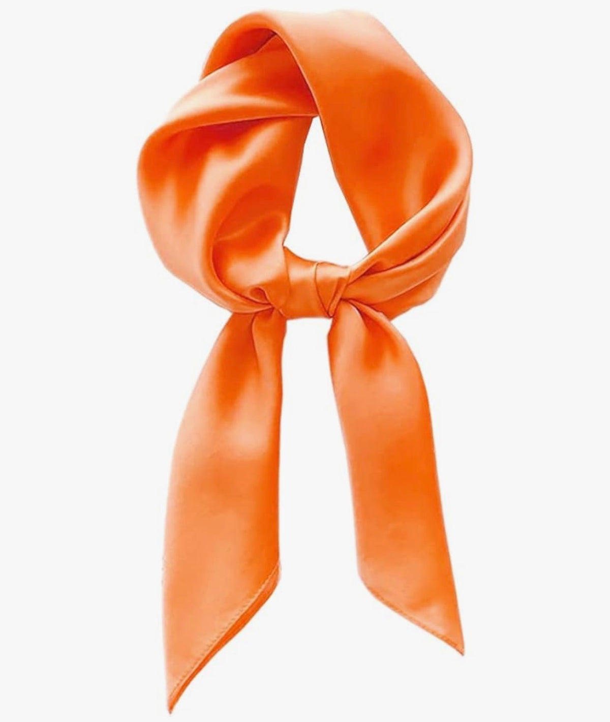 Custom Satin Scarf by TaylorMade Studio, back view