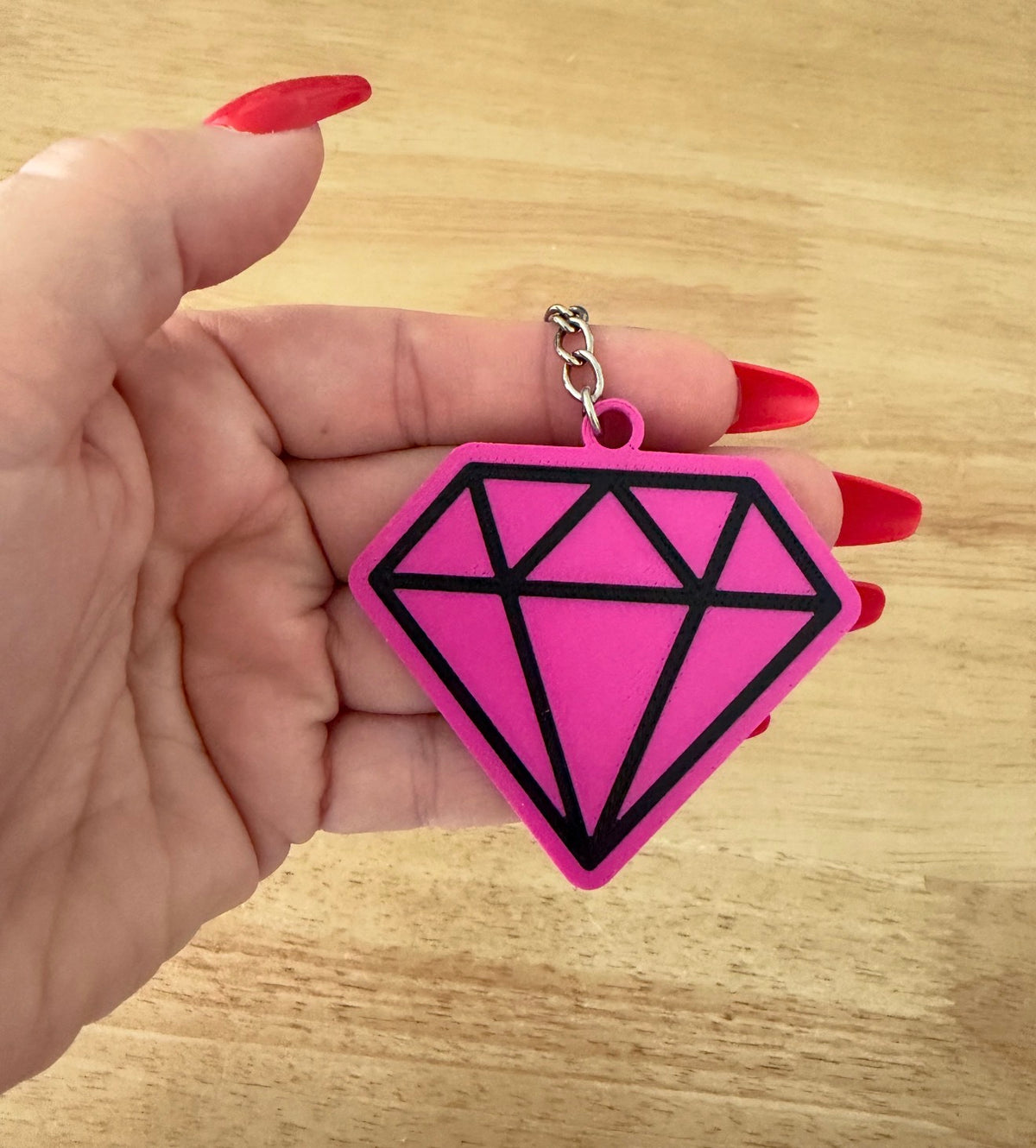 Diamond NFC Website Keychain by TaylorMade Studio