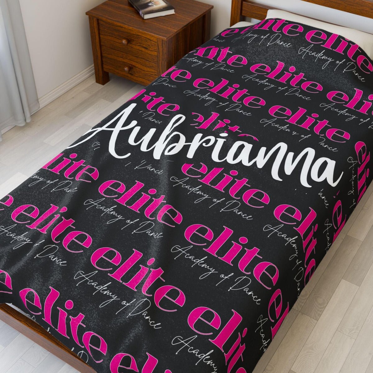Custom Dance Blanket by TaylorMade Studio, detail view