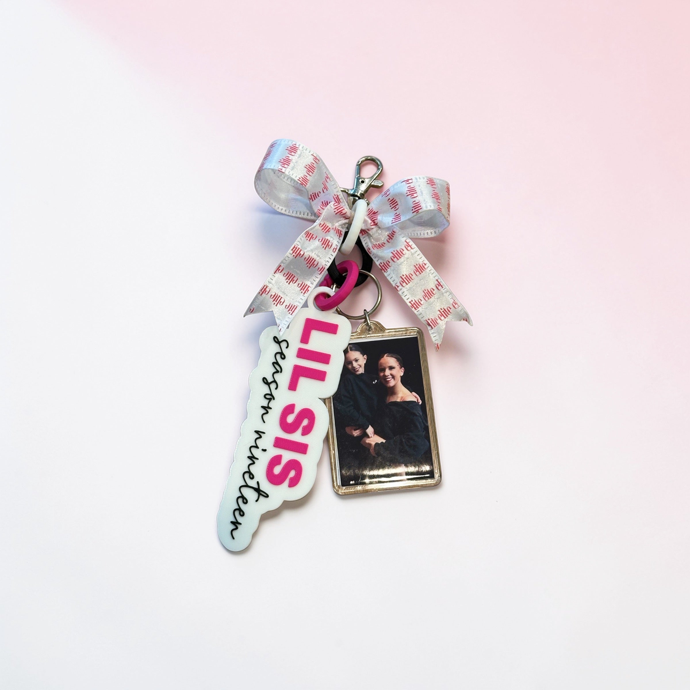 BIG SIS/ LIL SIS Keychain by TaylorMade Studio, alternate view