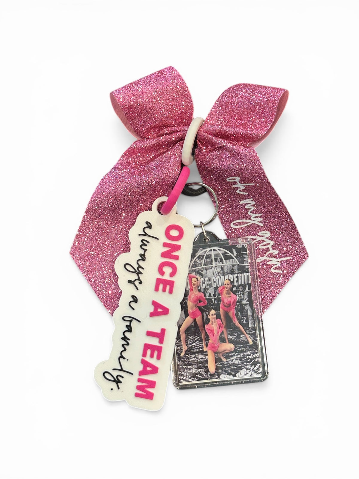 Once A Team Always A Family Keychains! by TaylorMade Studio, detail view