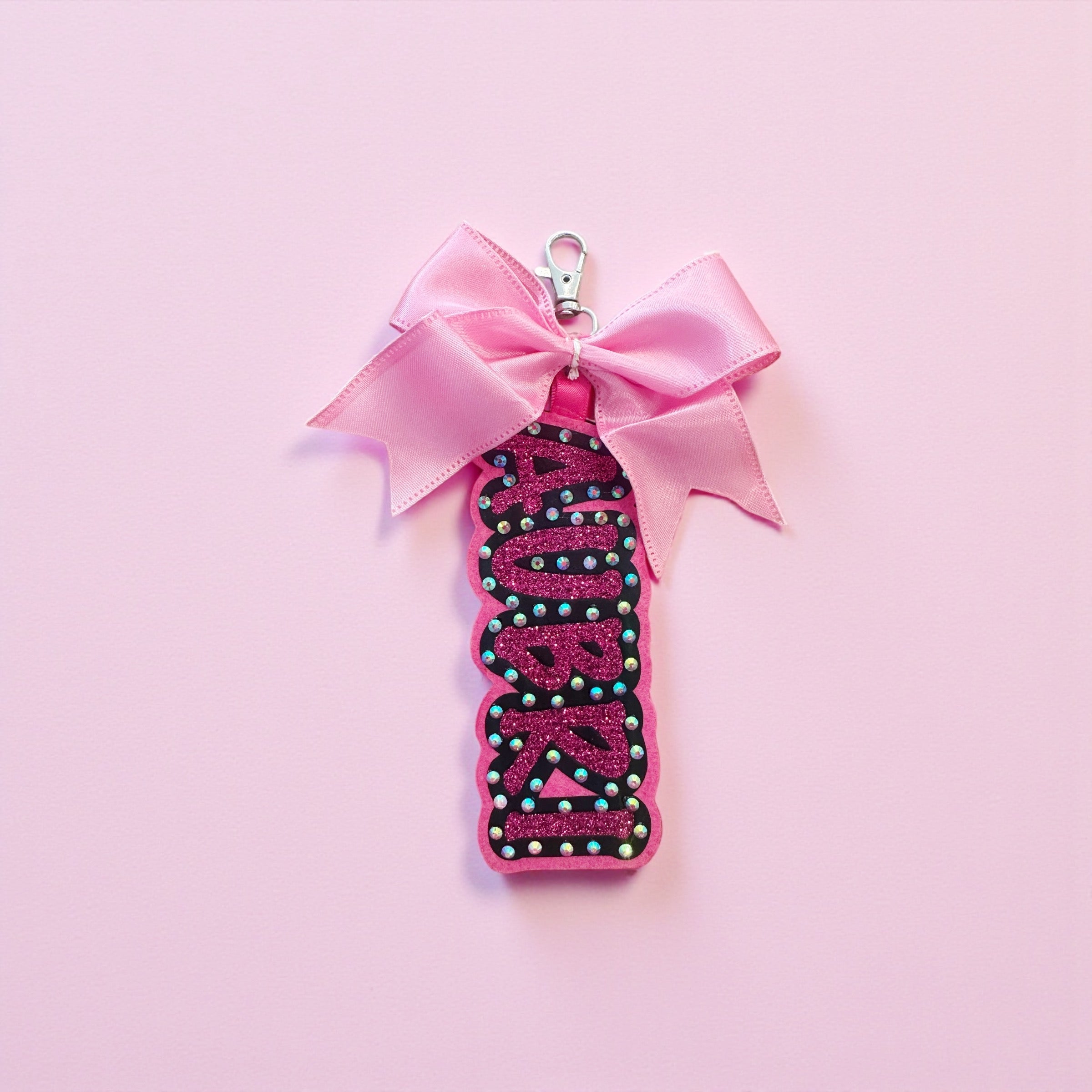 Bling Bag Tag by TaylorMade Studio, front view