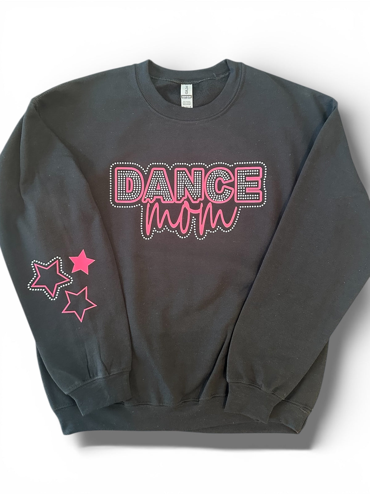 Custom Dance Mom Crewneck GLOW IN THE DARK by TaylorMade Studio, front view