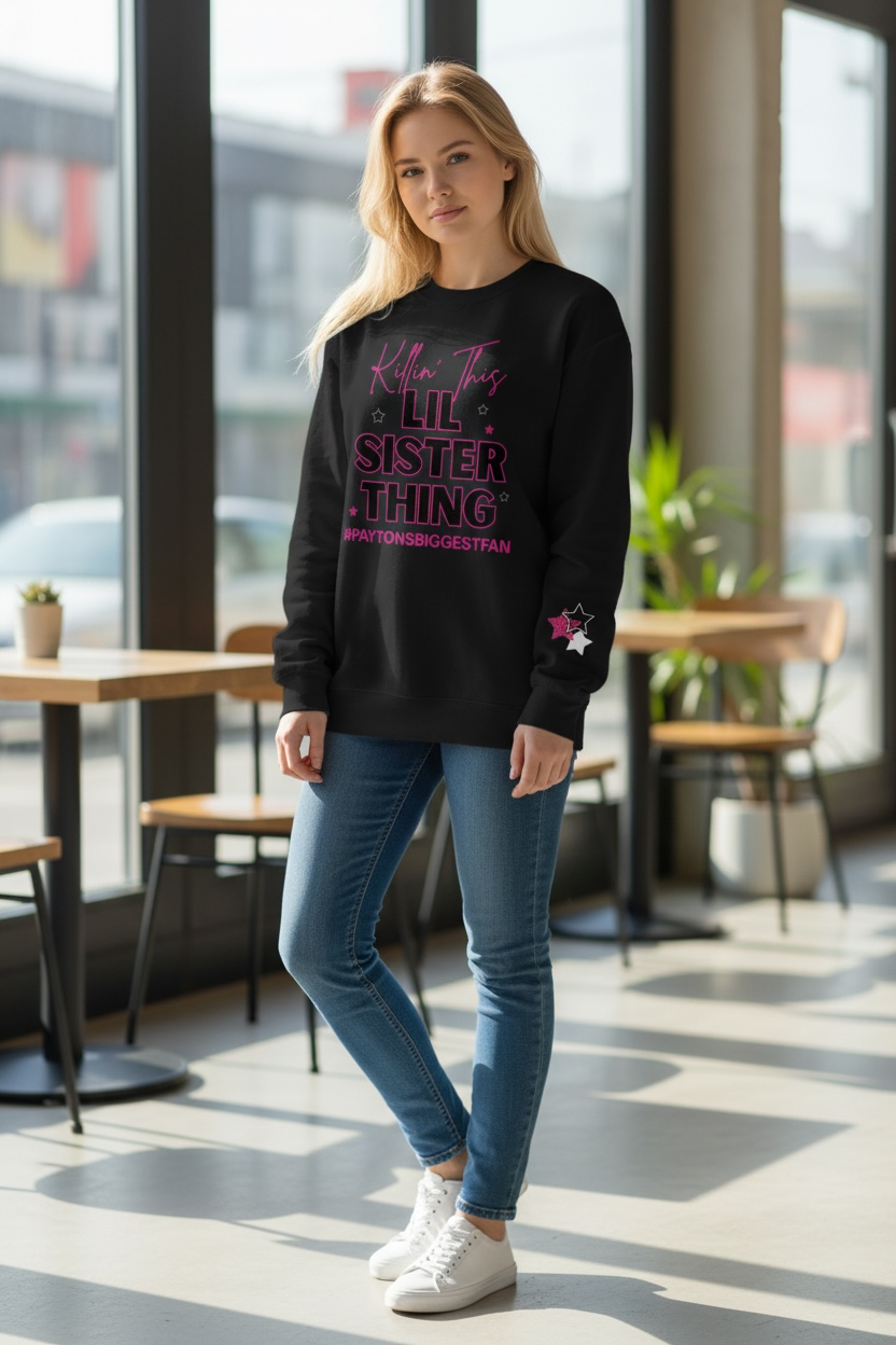 Killin This "lil Sis" Thing Crew by TaylorMade Studio